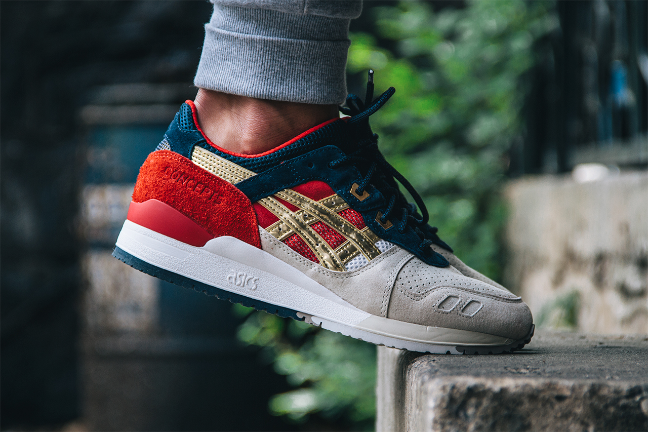 See How the CNCPTS x Asics Gel Lyte III 