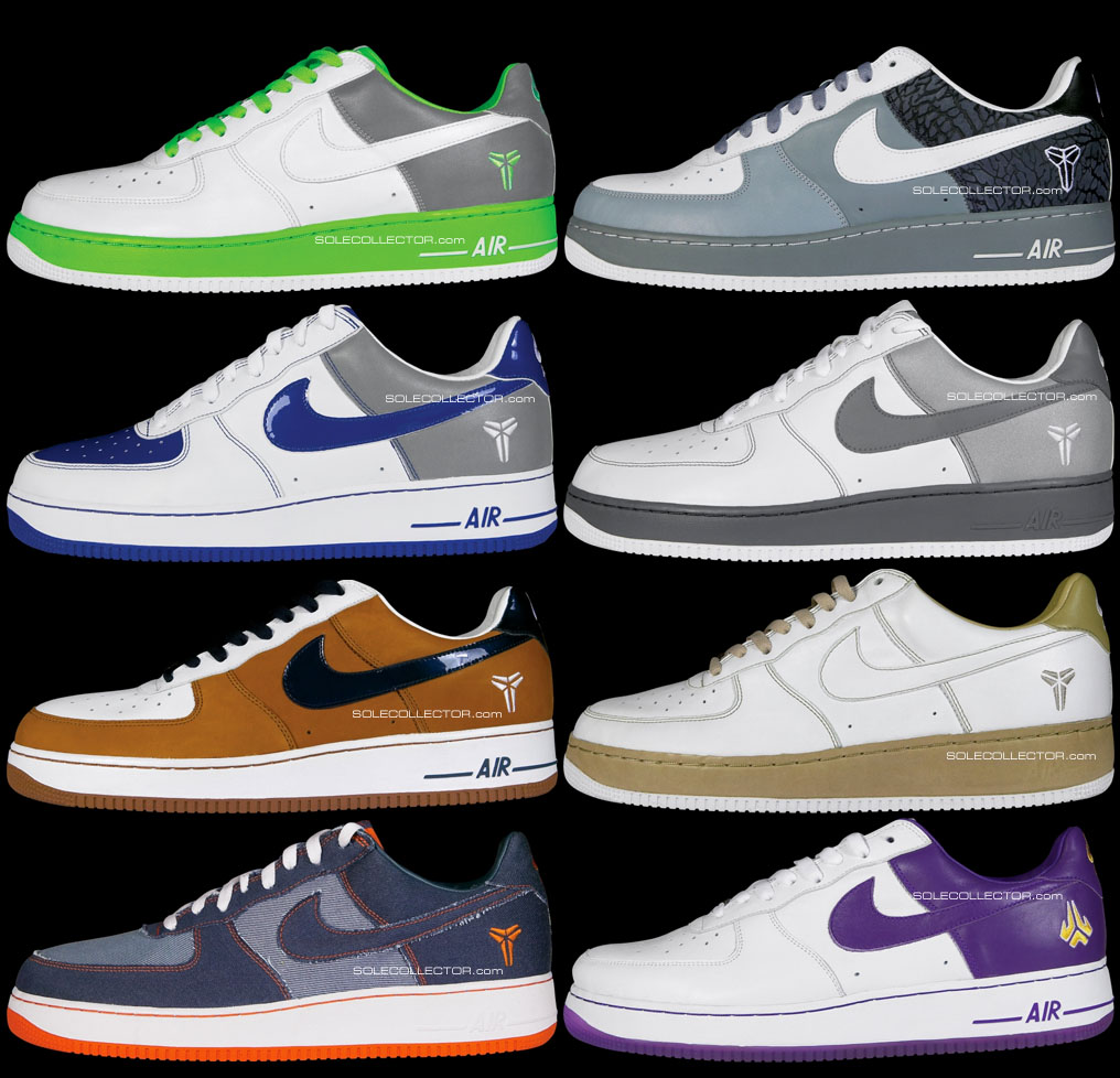 all nike air force 1 models