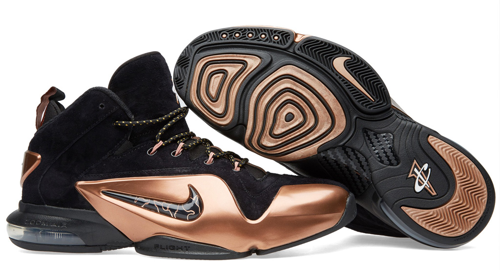 nike air penny 6 copper