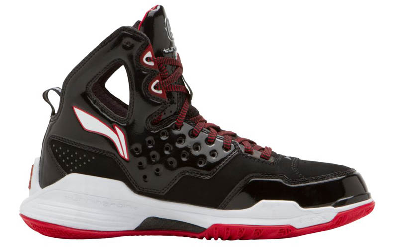 Li-Ning Turningpoint Evan Turner Black White Red 3