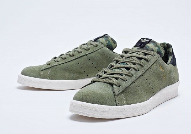 stan smith green suede