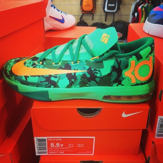 nike kd green