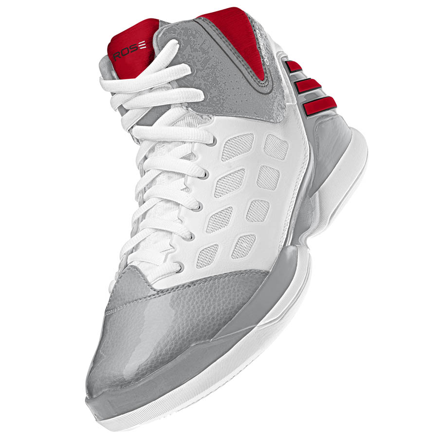 adidas adiZero Rose 2.5 Aluminum Scarlet White G48836 (2)