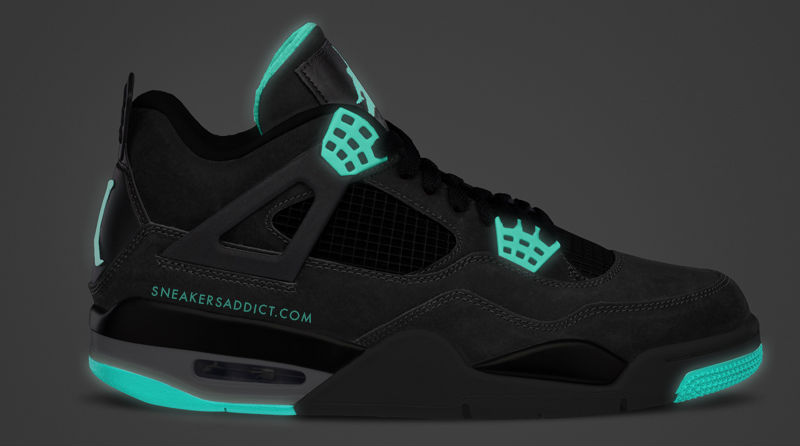 Air Jordan IV 4 Green Glow 308497-033 (2)