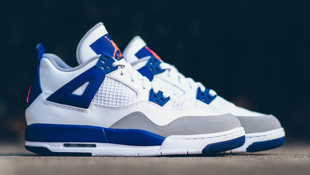 jordan 4 white orange blue