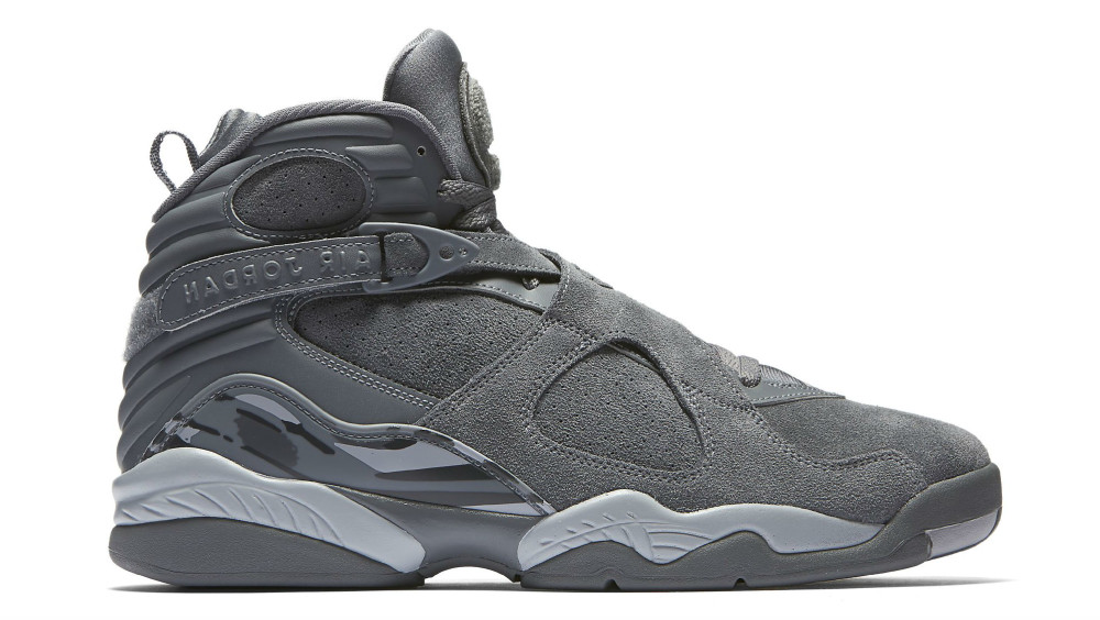 retro 8 wolf grey