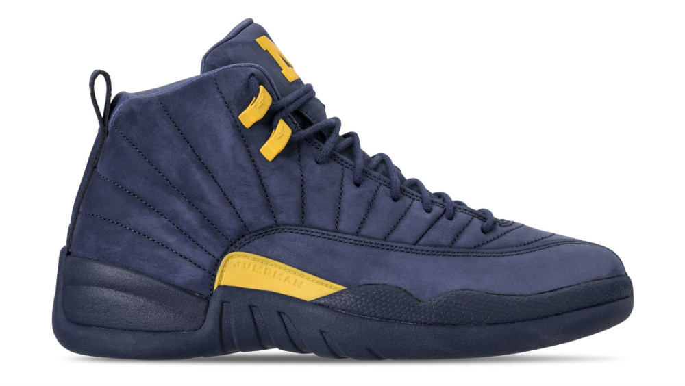 jordan retro 12 blue and yellow