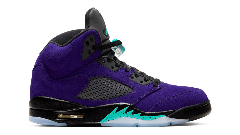 air jordan 5 reverse grape