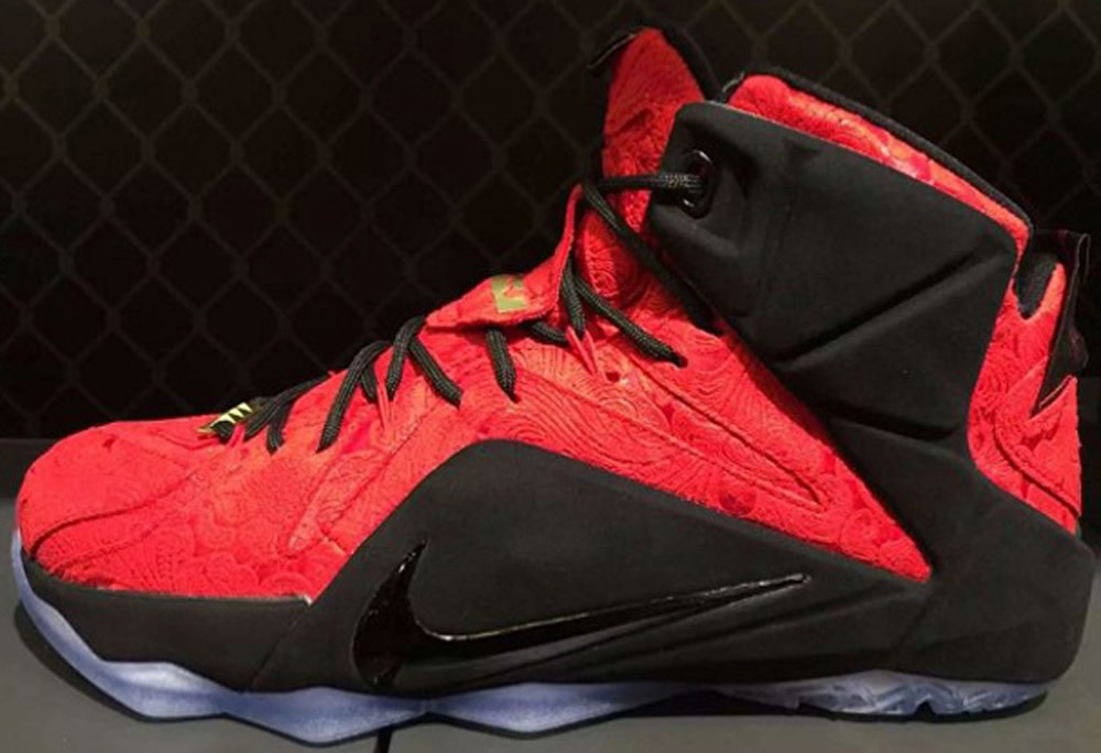 lebron 12s red