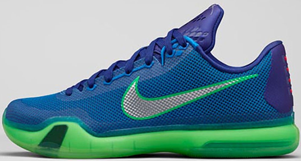 kobe green and blue