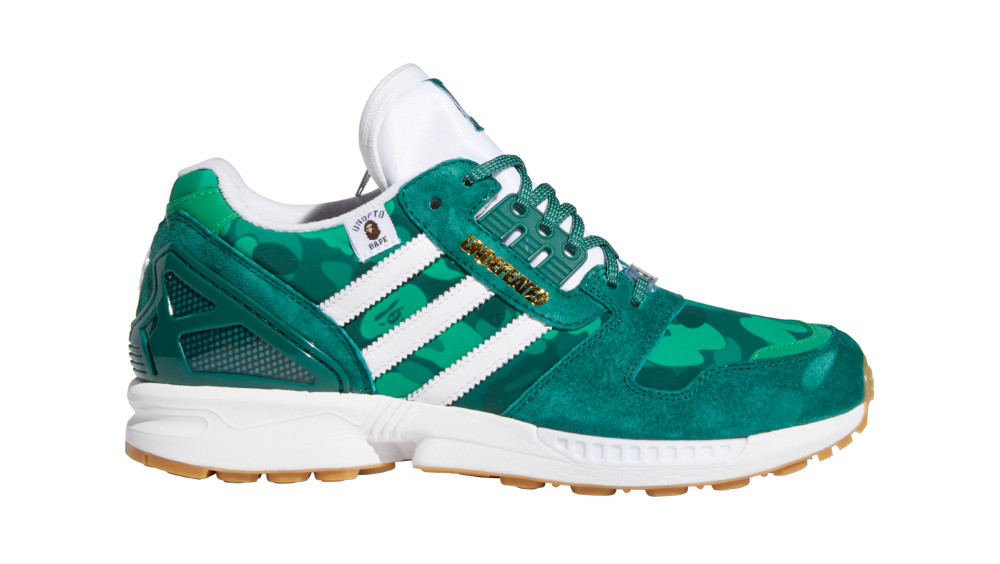 Bape x Undefeated x Adidas ZX 8000 Release Date FY8852 FY8851 