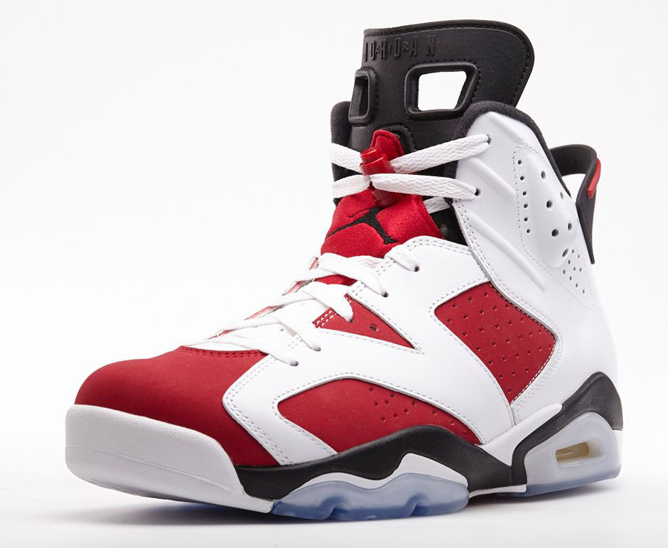 Air Jordan VI 6 Carmine Retro Official 384664-160 (3)