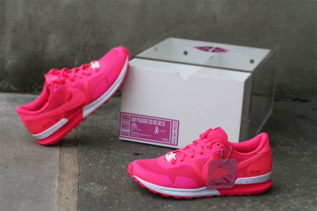 Sneaker Room x NIKEiD Air Pegasus 83/30 Breast Cancer Awareness (5)