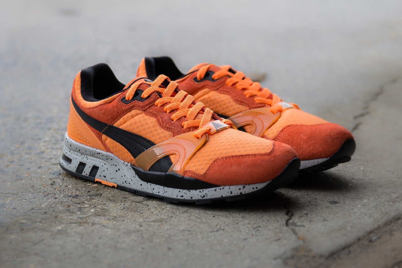 puma trinomic orange