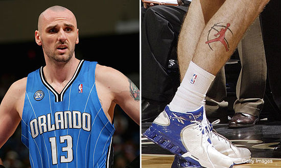 Marcin Gortat Jumpman Tattoo