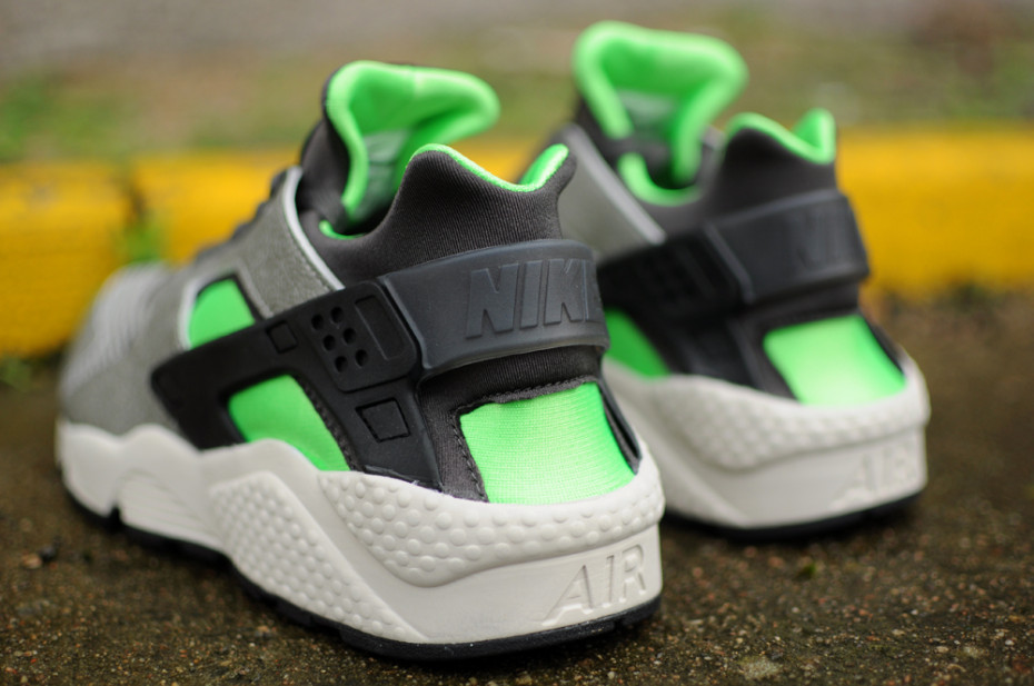 green huaraches shoes