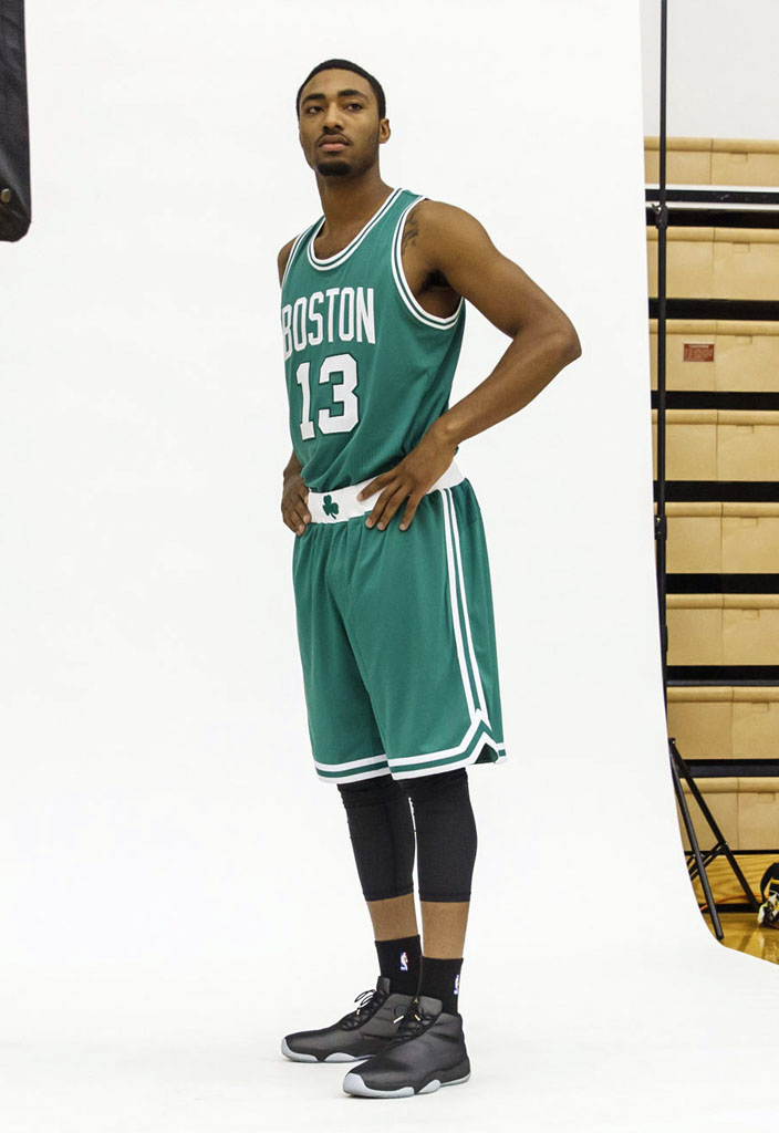 James Young wearing Air Jordan Future