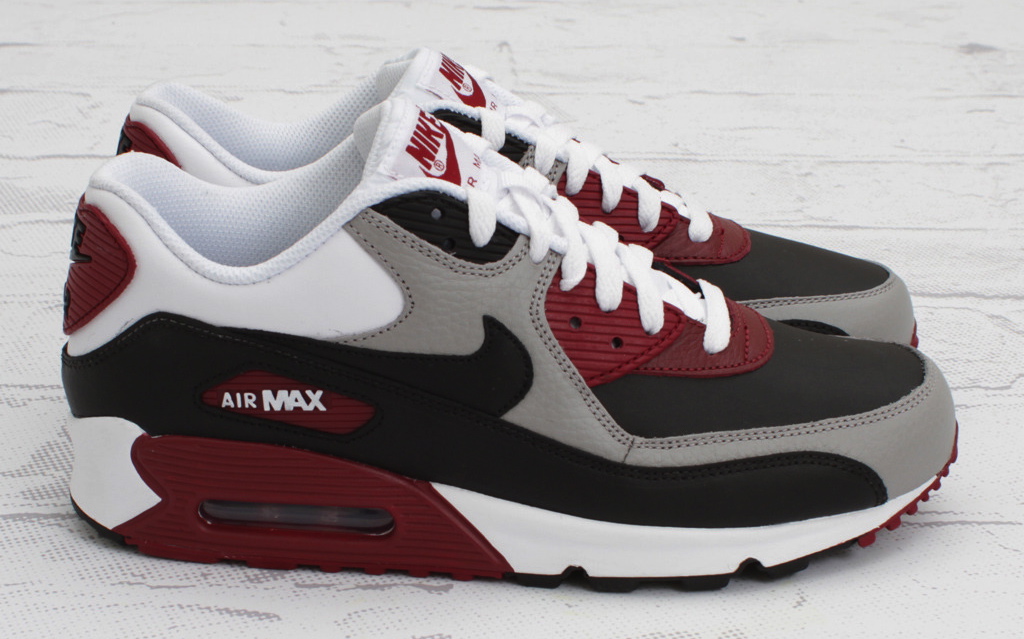 nike air max maroon and gray