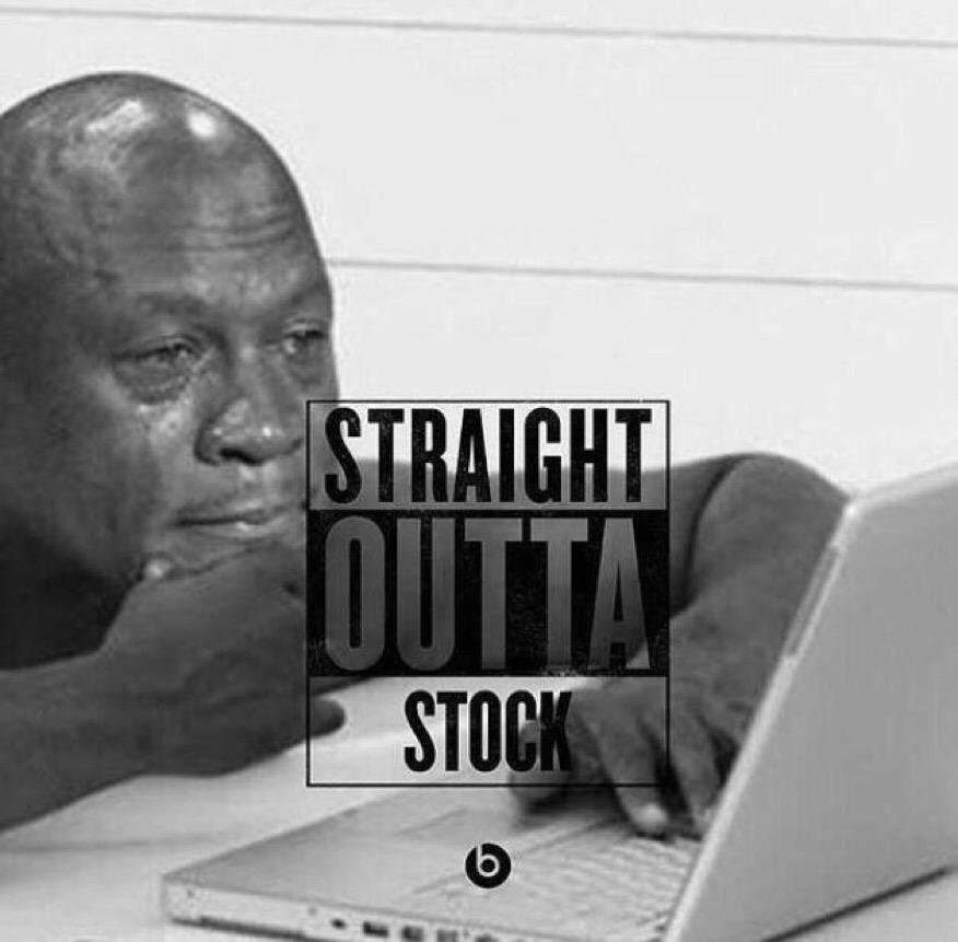 Best Michael Jordan Crying Sneaker Memes: Straight Outta Stock