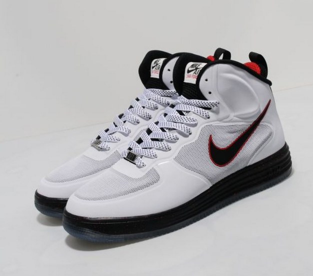 Nike Lunar Force 1 Mid - White/Black 