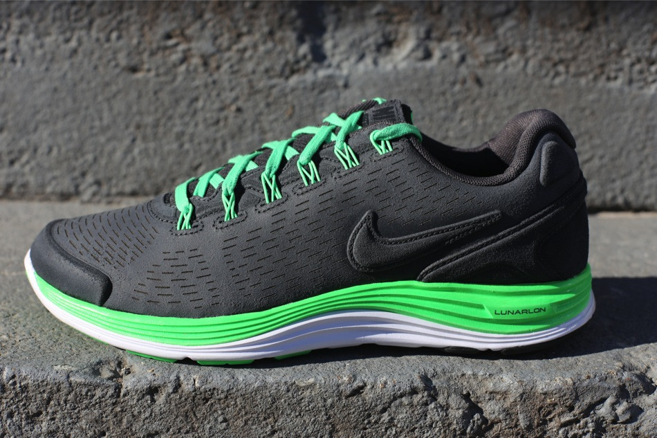 Nike Lunarglide+ 4 EXT - Anthracite/Poison green | Sole Collector