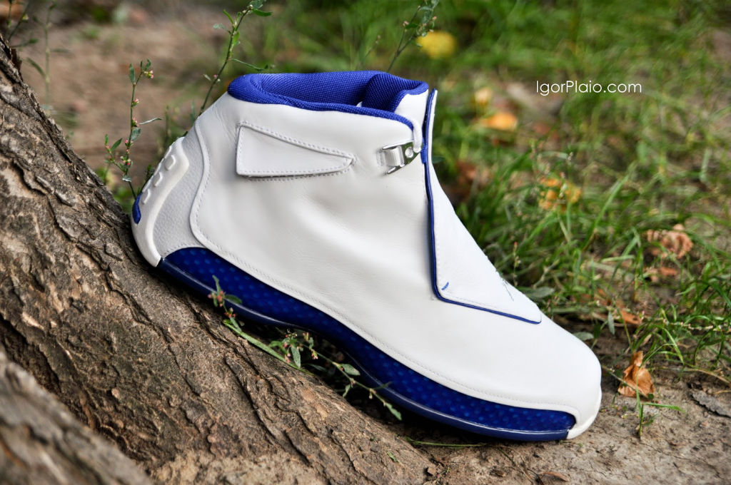 Spotlight // Pickups of the Week 9.15.13 - Air Jordan XVIII 18 White Royal by Russian Bear