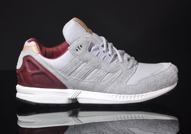 adidas Originals ZX 8000 - Clear Grey/Mars Red | Complex