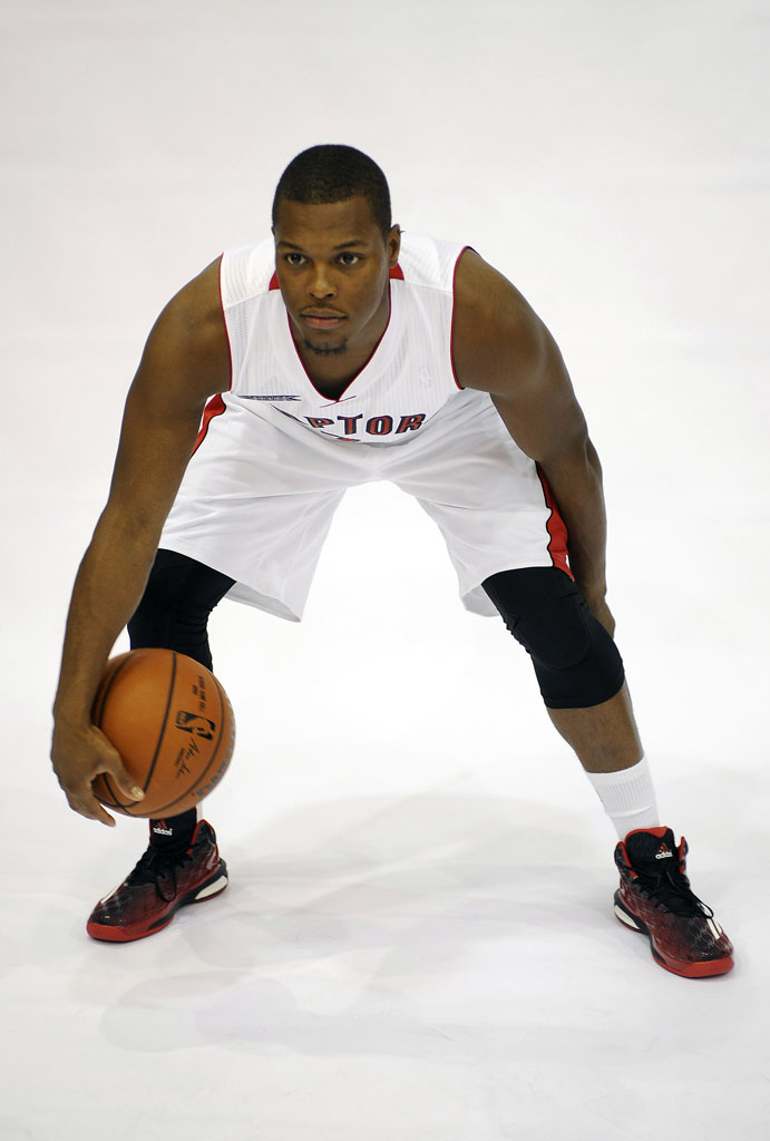 Kyle Lowry wearing adidas Crazylight Boost