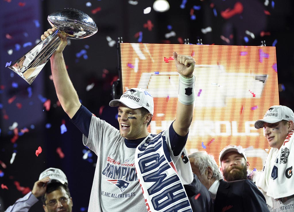 Patriots Ring Ceremony; Tom Brady and Malcolm Butler