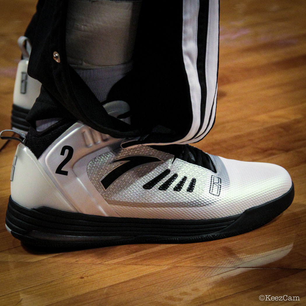 Sole Watch // Up Close At Barclays for Nets vs Bucks - Kevin Garnett wearing ANTA KG