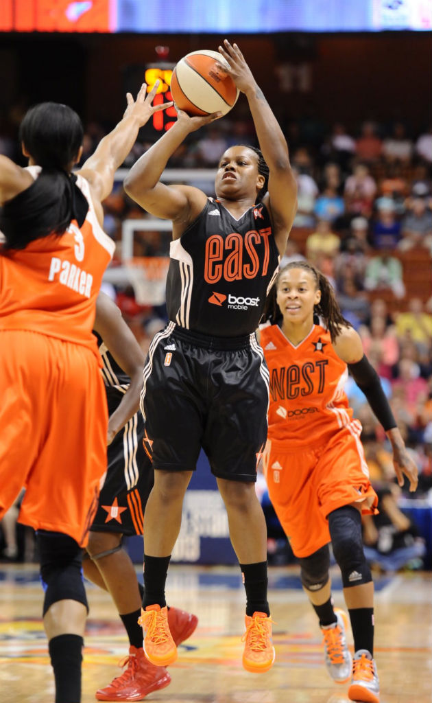 Epiphanny Prince wearing Nike Kobe 8 System All-Star PE