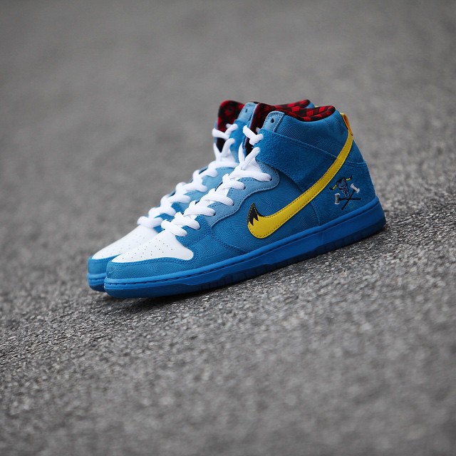 nike sb dunk high familia blue ox