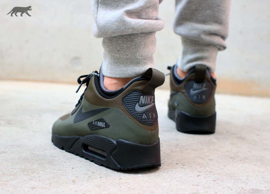 nike air max 90 mid winter green