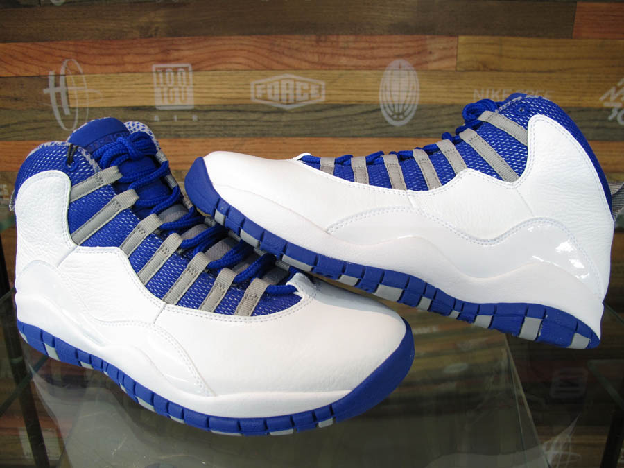 Air Jordan 10 X White Old Royal Stealth Shoes New 487214-107 (10)