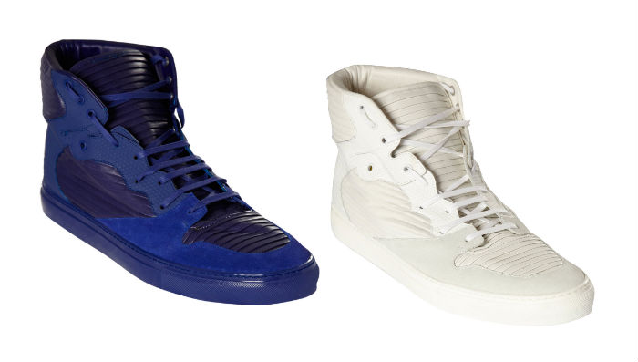 Balenciaga Cotes High - Blue & White - Spring/Summer 2013