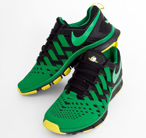 nike free trainer 5.0 oregon ducks