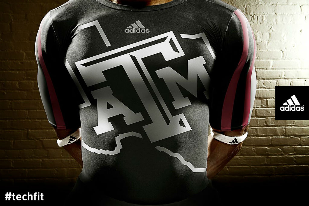 Texas A&M Aggies adidas Snow Bowl TECHFIT Uniforms (3)