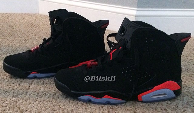 Air Jordan VI 6 Black/Infrared (1)