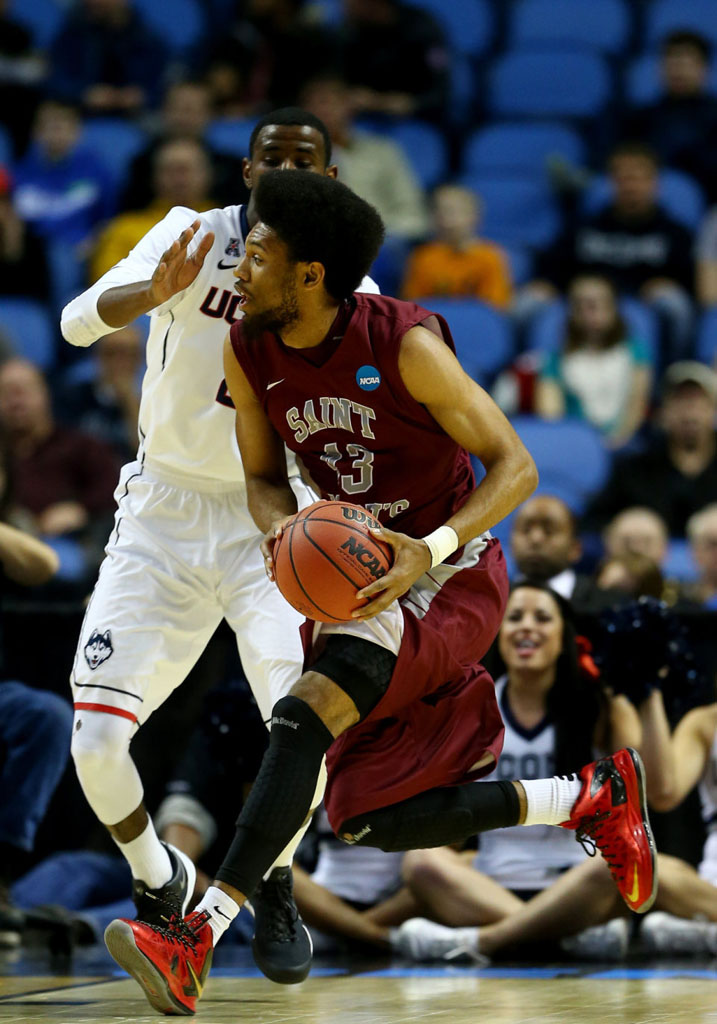 DeAndre Bembry wearing Nike LeBron X 10 Elite Championship Pack