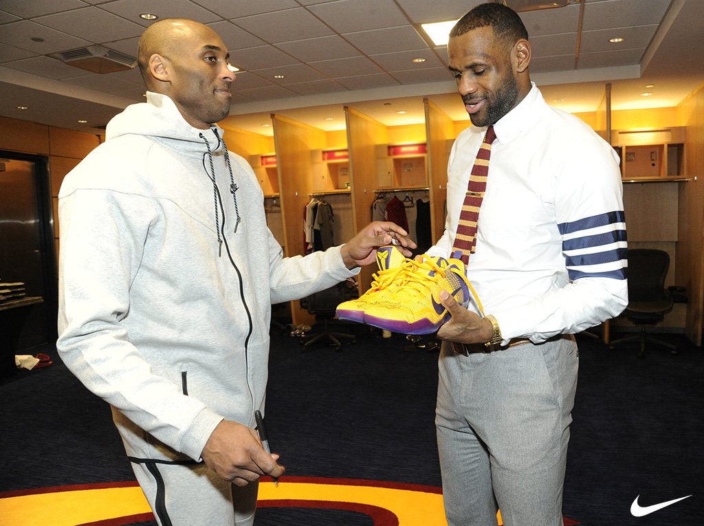 kobe and lebron shoes