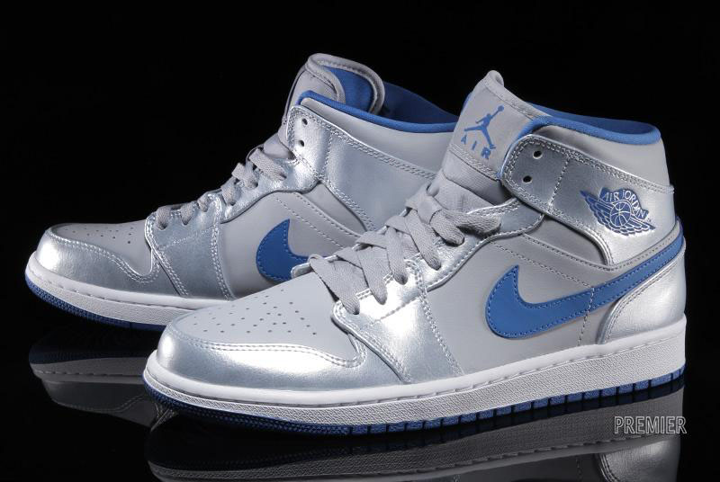 blue grey and black jordan 1