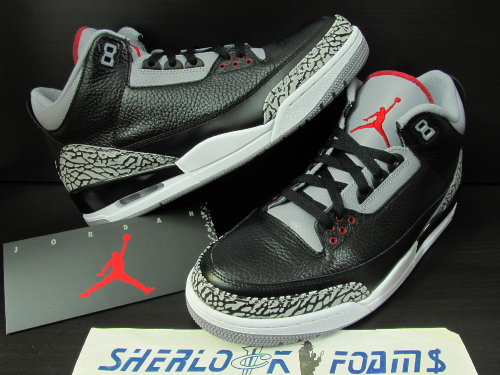 Release Recap // Air Jordan Retro 3 - Black/Cement Grey | Sole Collector