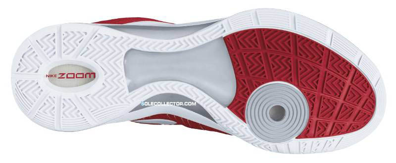 Nike WMNS Zoom Hyperdunk 2011 TB Varsity Red White Metallic Silver 454150-600