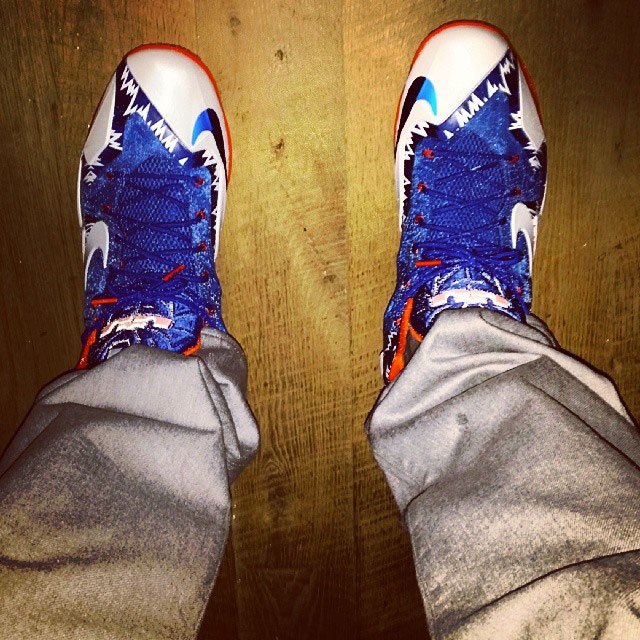 LeBron James Wears 'Florida Gators' Nike LeBron 11 Post-Game