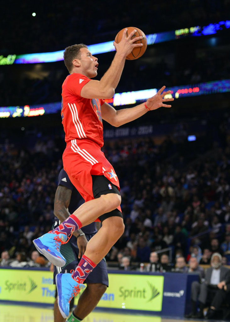 Blake Griffin wearing Jordan Super.Fly 2 All-Star