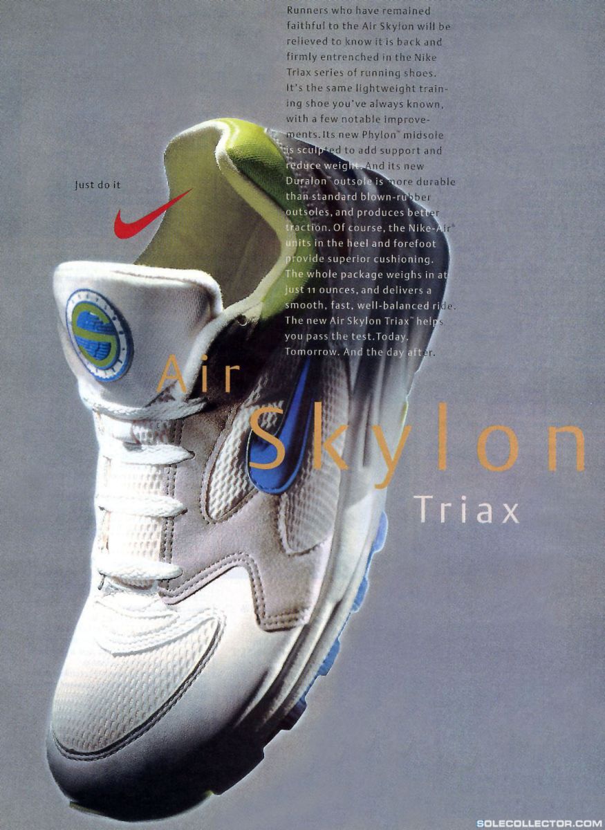 Vintage Ad: Nike Air Skylon Triax 