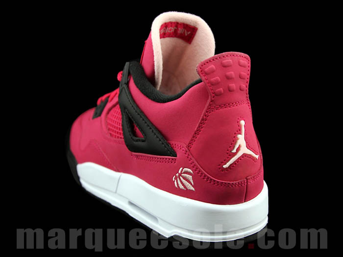 Air Jordan 4 IV GS Voltage Cherry White Black 487724-601 D