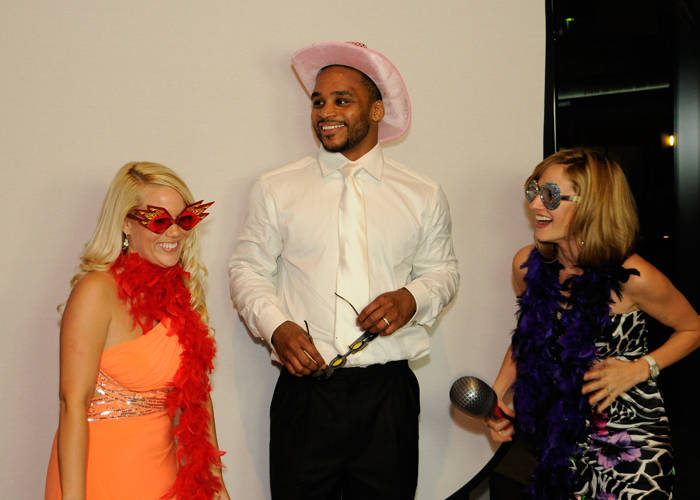Jameer Nelson at the 2012 OMYF Black Tie & Tennies Gala