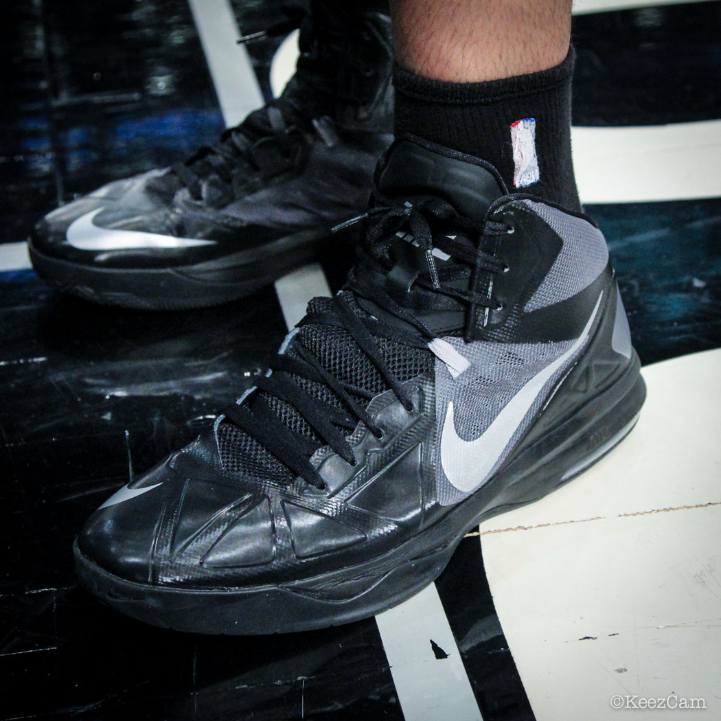 #SoleWatch // Up Close At Barclays for Nets vs Celtics - Vitor Faverani wearing Nike Air Max Body U