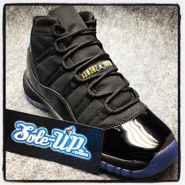 jordan 11 gamma blue grade school